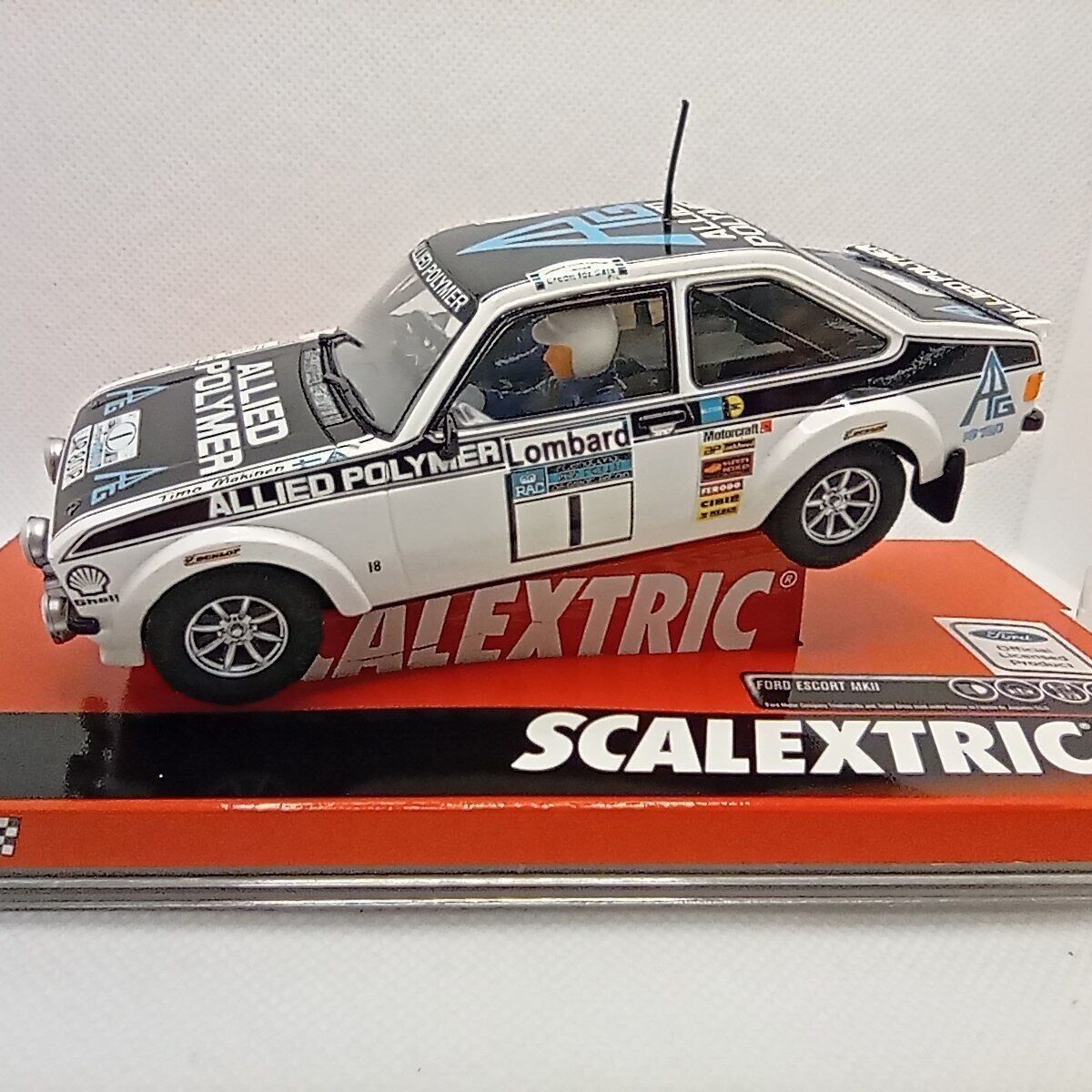 Coche Scalextric Ford Escort MKII Makinen Liddon SCX Slot Car 1/32 A10222 slc