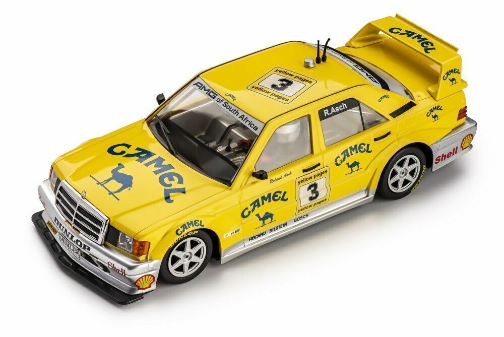 Mercedes 190E DTM 1991 Kyalami #3 Camel Roland Asch 1:32 Slot Car Slot.it slc