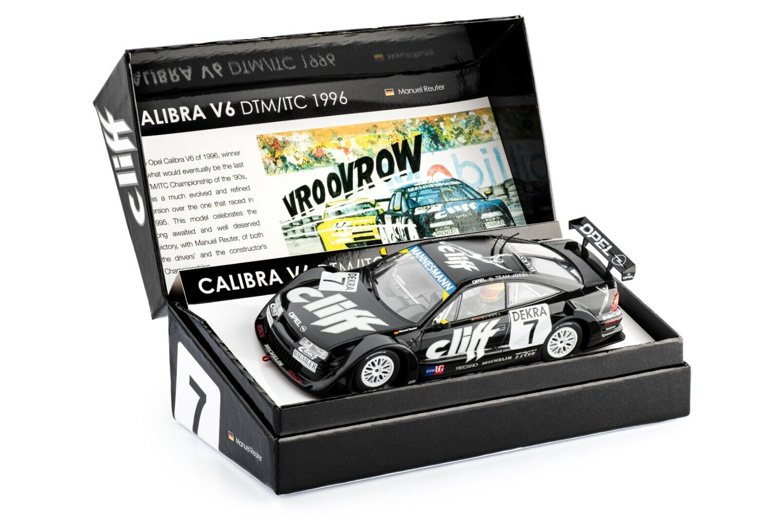 Ranura It SICW23 Opel Calibra V6 DTM/ITC, #7 Ganador 1996 1/32 Ranura Coche Edición Mayor