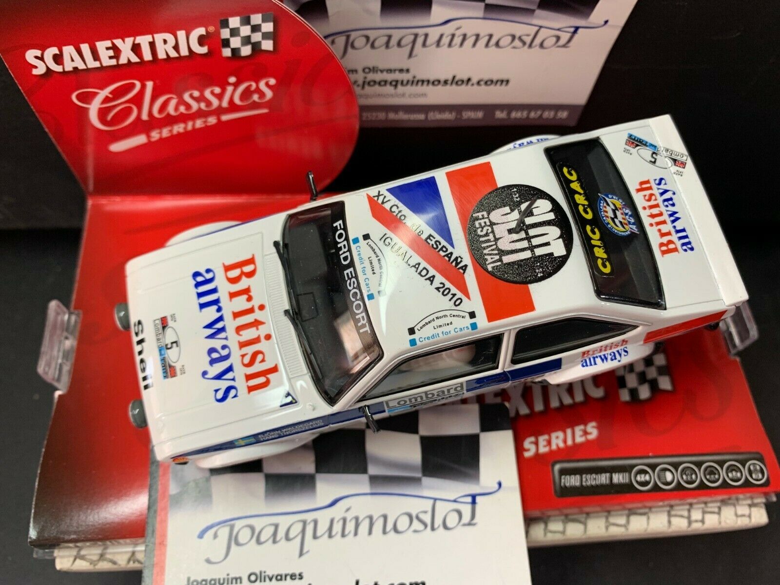 Scalextric 6369 XV Campeonato España Ford Escort MKII ENVIO GRATIS