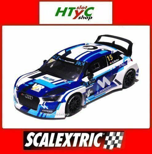 SCALEXTRIC AUDI S1 WRX #15 GERGELY MARTON RALLY 2020 SCX U10389S300