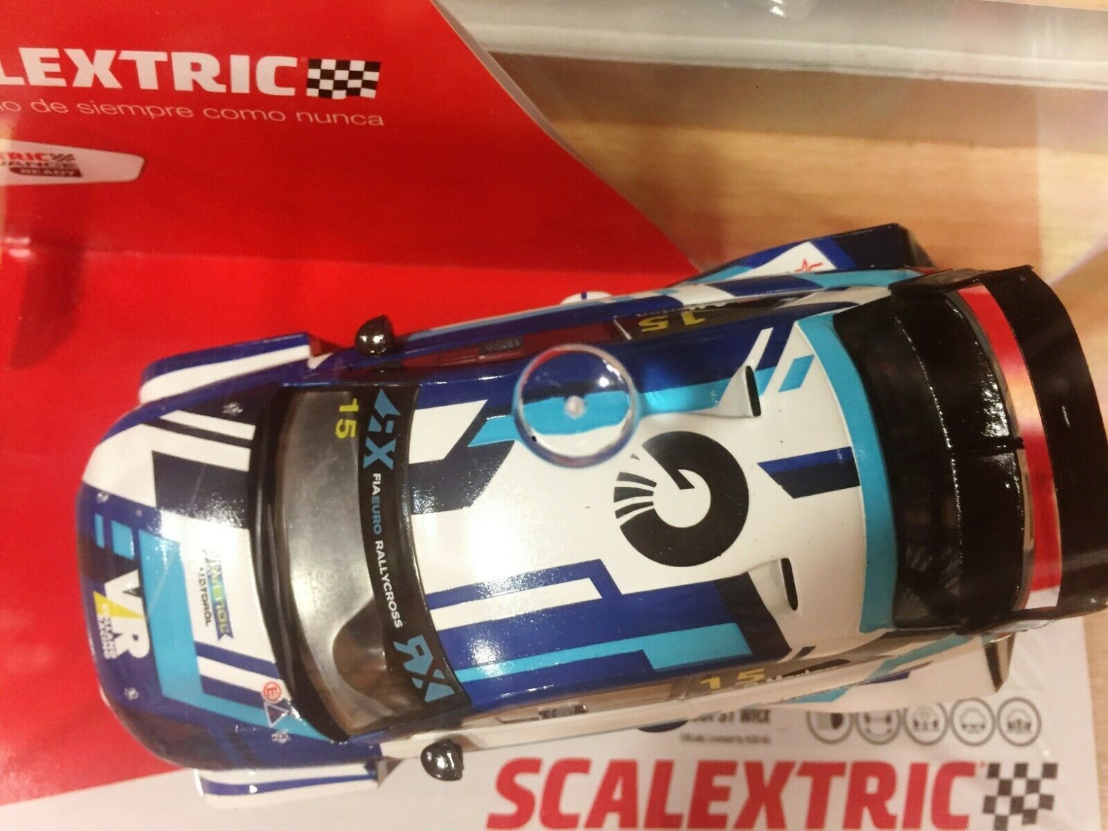 SCALEXTRIC Coche AUDI S1 WRC RX VR U10389S300